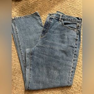 Land’s End High rise straight jean